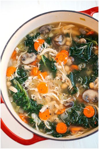 Try this Minestrone Soup and 15 other healthy and delicious recipes you can enjoy all year long.