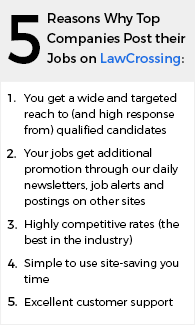 Reasons why Top Companies Post Their jobs on LawCrossing