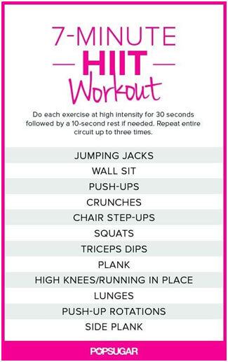 10 minute arm toning workout and 7 other short workouts for beginners.