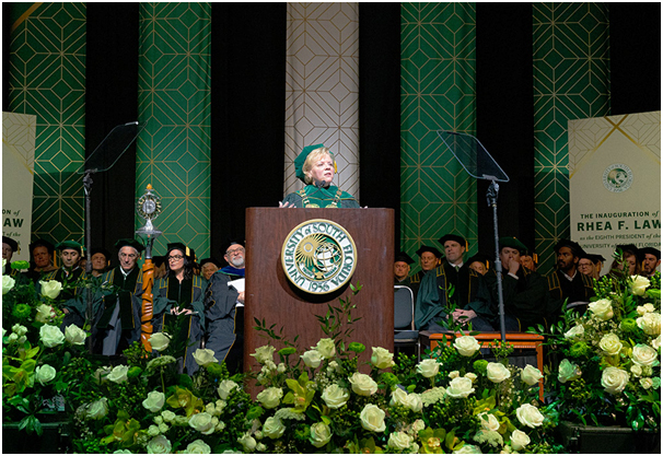 University of South Florida's President Rhea Law Outlines Vision for University's Future Growth University of South Florida's President Rhea Law Outlines Vision for University's Future Growth