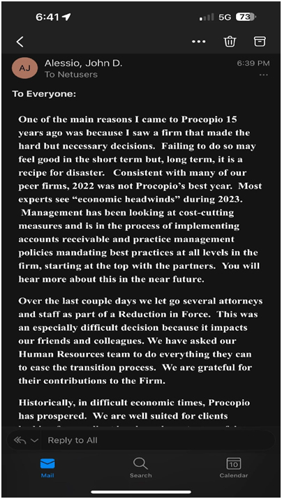 Impact of Economic Downturn on Legal Industry