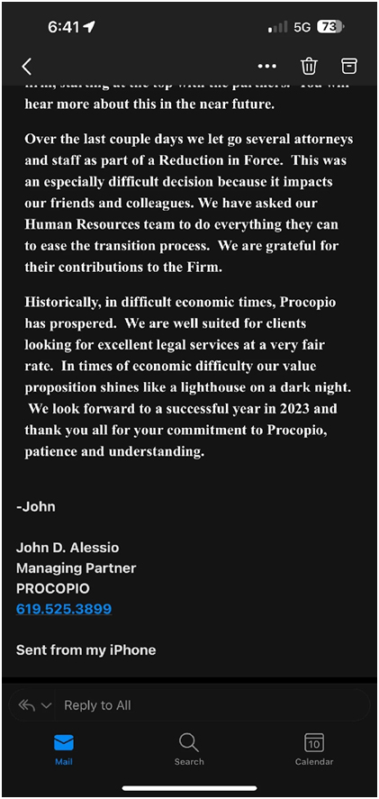 Impact of Economic Downturn on Legal Industry