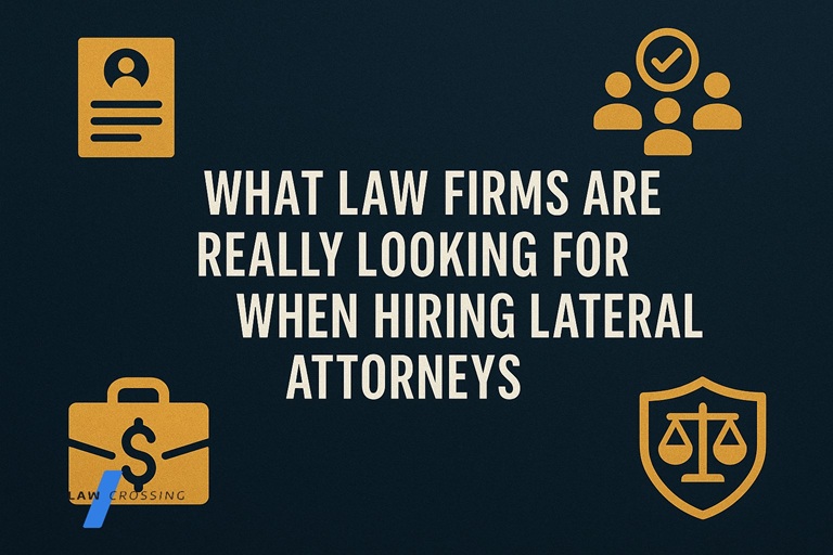 What Law Firms Are Really Looking for When Hiring Lateral Attorneys