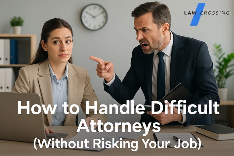 How to Handle Difficult Attorneys (Without Risking Your Job)