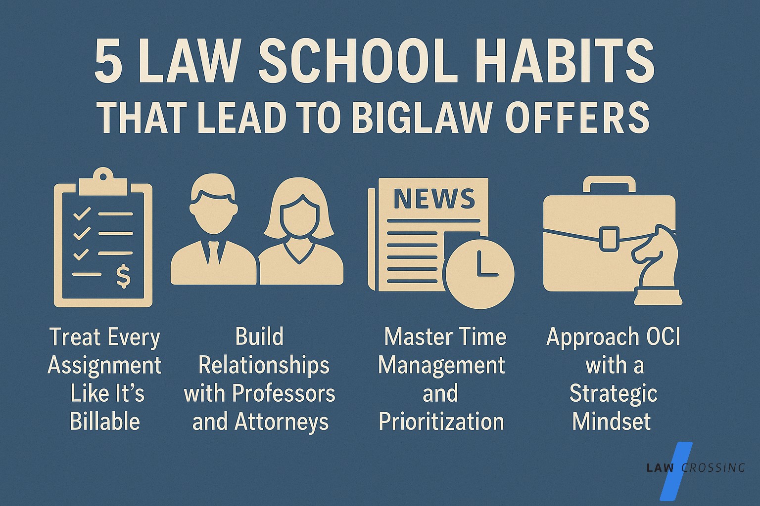 5 Law School Habits That Lead to BigLaw Offers