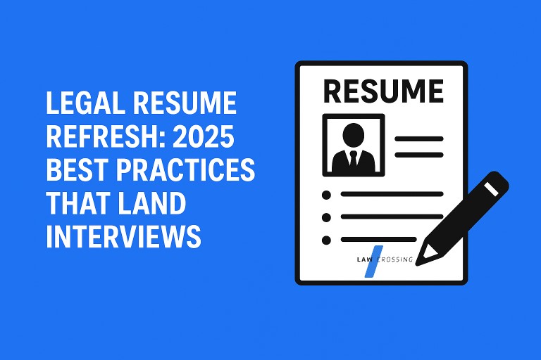 Legal Resume Refresh