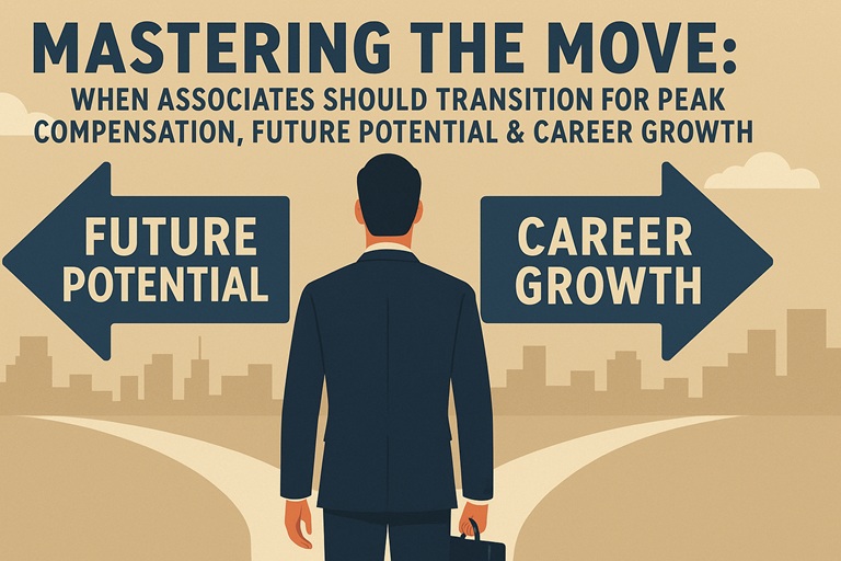 Mastering the Move: When Associates Should Transition for Peak Compensation, Future Potential & Career Growth