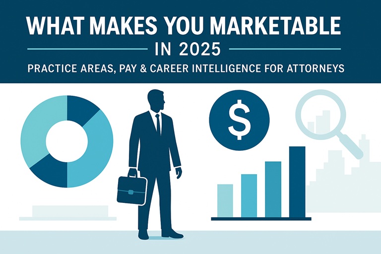 What Makes You Marketable in 2025: Practice Areas, Pay & Career Intelligence for Attorneys