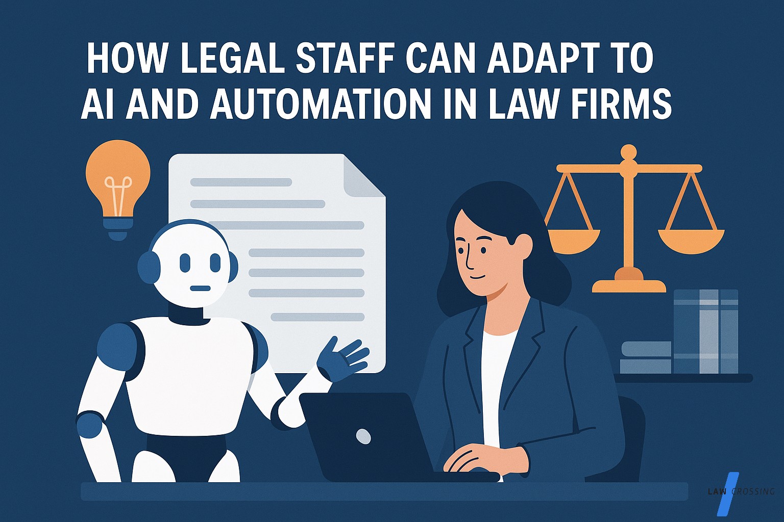 How Legal Staff Can Adapt to AI and Automation in Law Firms