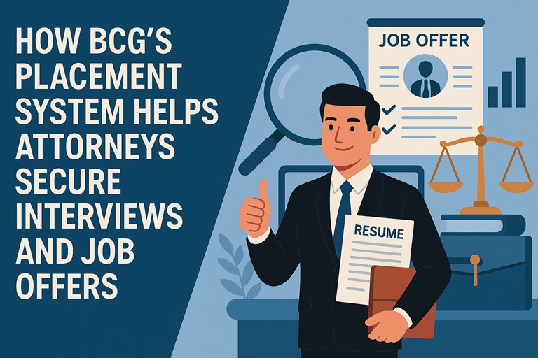 How BCG’s Placement System Helps Attorneys Secure Interviews and Job Offers