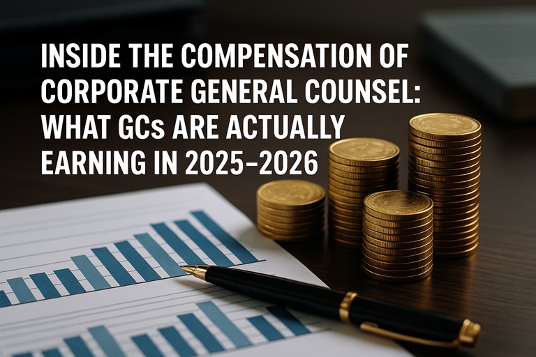 Inside the Compensation of Corporate General Counsel: What GCs Are Actually Earning in 2025–2026