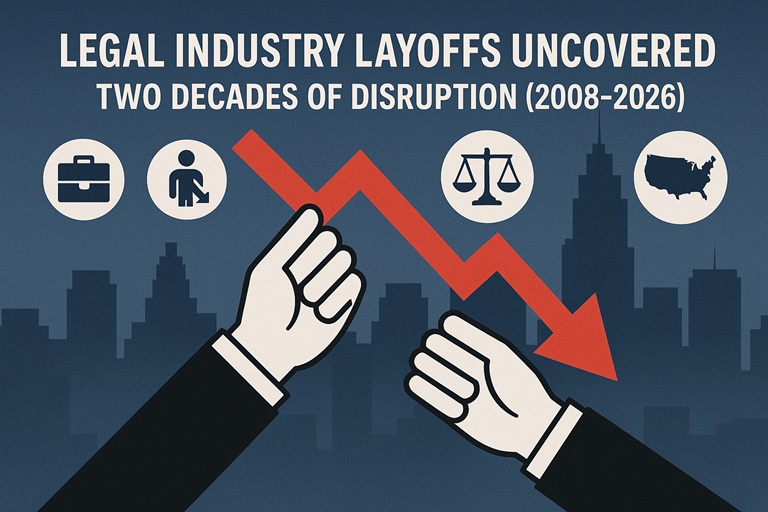 Legal Industry Layoffs Uncovered: Two Decades of Disruption (2008–2026)