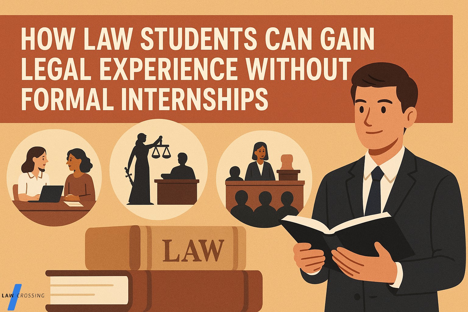 How Law Students Can Gain Legal Experience Without Formal Internships
