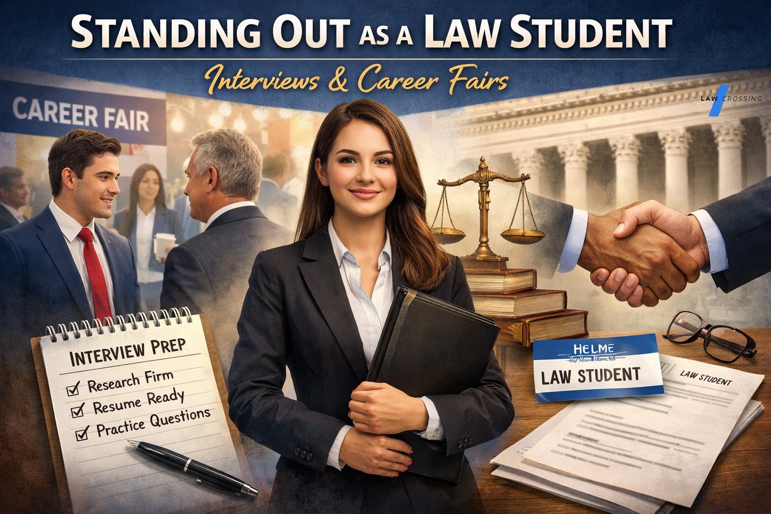 How Law Students Can Stand Out During Interviews and Career Fairs