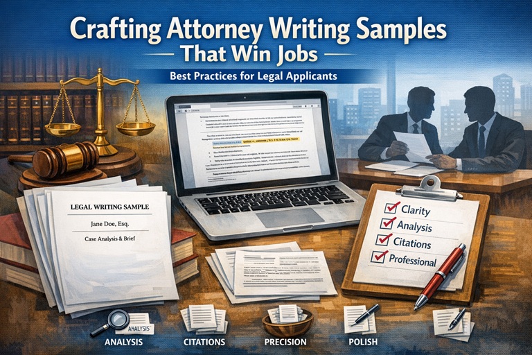 Crafting Attorney Writing Samples That Win Jobs: Best Practices for Legal Applicants