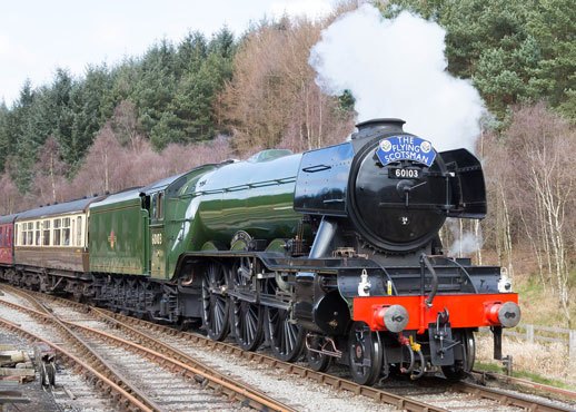A rail devotee finds famed British steam train is a jolly good way to spend a day