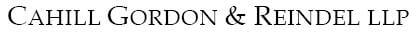 Cahill Gordon & Reindel LLP Cahill Gordon & Reindel LLP