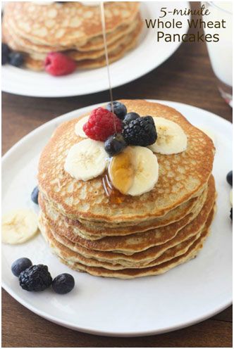Try these Healthy 2 Ingredient Pancakes and 9 other healthy pancake recipes.