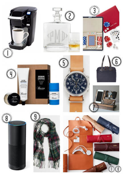 Try one or more of these 10 gifts for the men in your life.