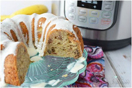 Banana bread: one of the many other delicious breakfasts that could be made using the instant pot.