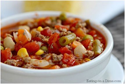 Tortellini soup with Parmesan, chicken sausage and mushrooms - one of the many other delicious soup recipes on the list.