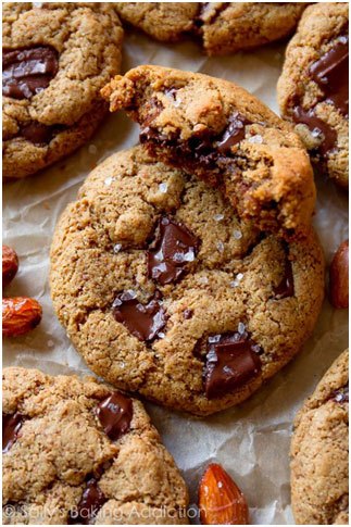 Whether you are a sweet tooth or not, often most of us fret over the calorie count that we are consuming over the holidays; so here are a few recipes for something on the “healthier” side aka cookies with less sugar count.