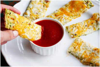 Cheesy Zucchini Breadsticks and nine other tasty zucchini recipes.