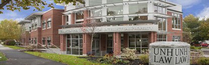 University of New Hampshire Law School University of New Hampshire Law School
