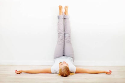 Do this one easy yoga move to help you relax.