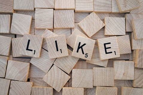 Don’t use words such as “like” if you want to be more influential.