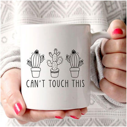 Start your morning off right with these funny coffee mugs.